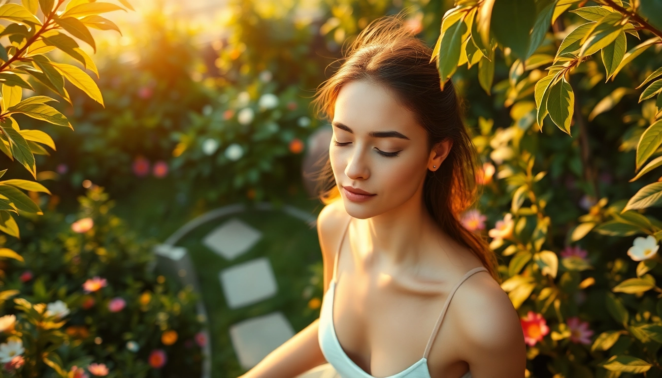 Meditation scene illustrating mental health tips for relaxation and mindfulness.