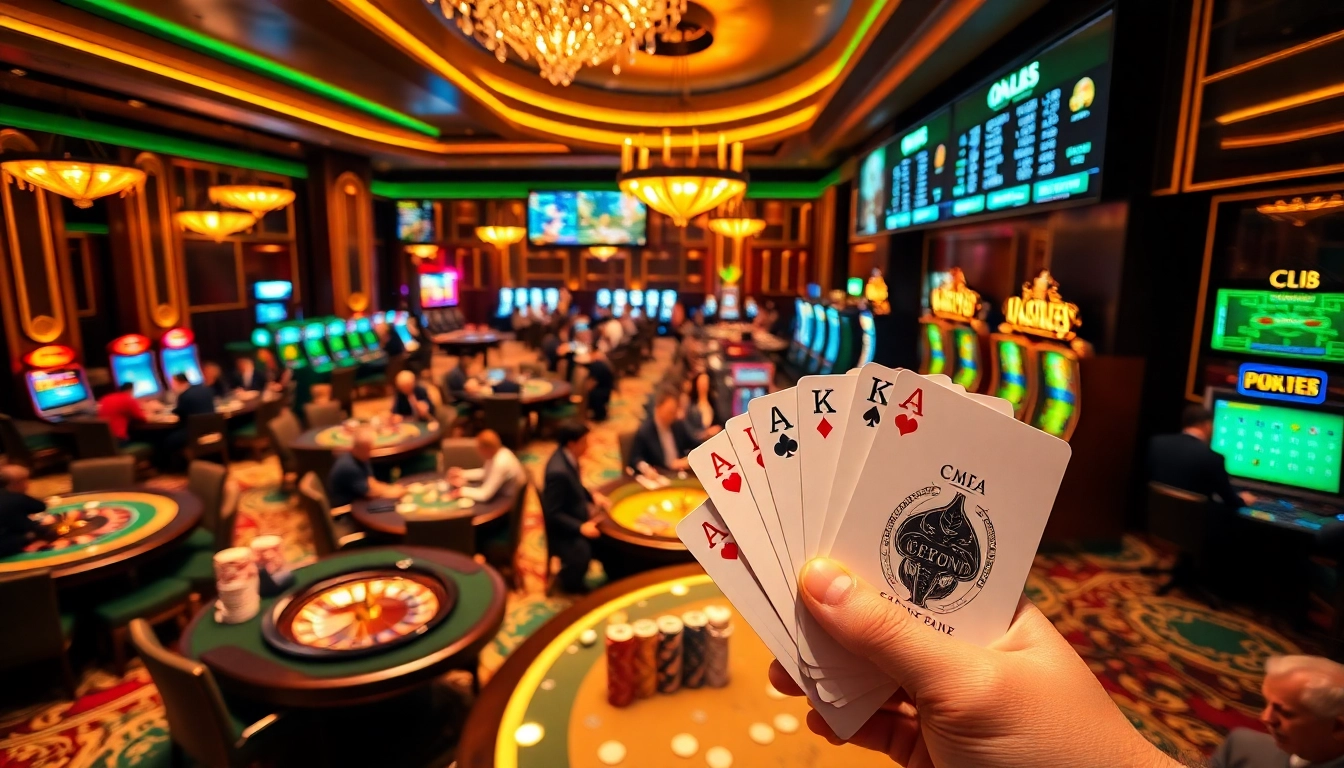 Experience the thrill of winning at CM88 casino with poker chips and roulette wheels.